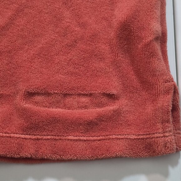 Hiroshi Kato Terry Cloth The Polo Shirt Mens M Burnt Orange SS USA Sophisticated - Picture 10 of 14